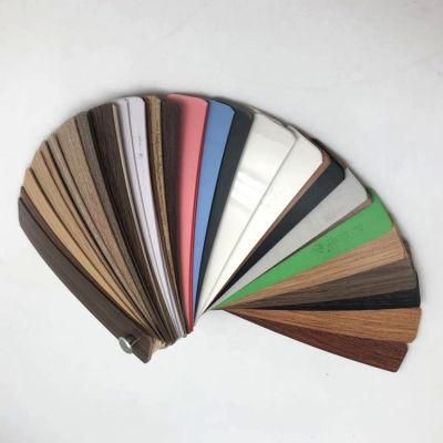 22mm PVC Tape with Wood Grain &amp; Plain Color for Cabinet