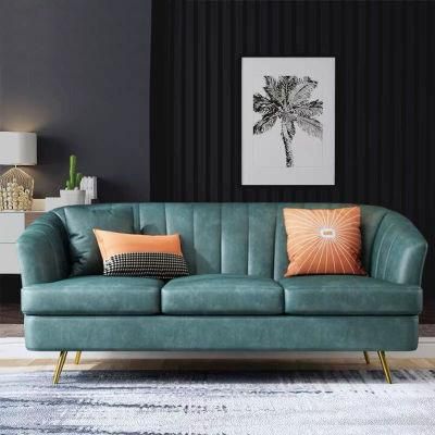 Modern Furniture Home Living Room Green Chesterfield Sofa Sets
