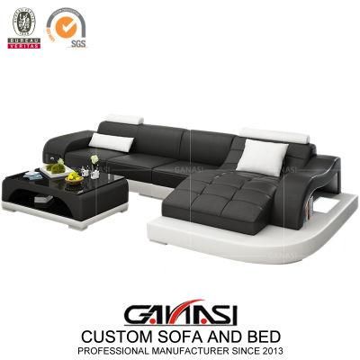 Small Size Home Furniture Leather Sofa Bed for Living Room