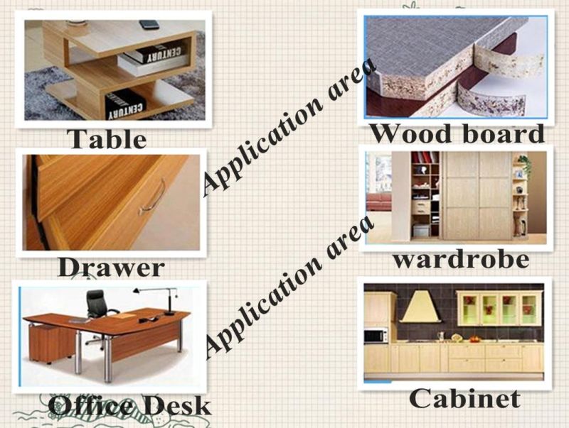 Wood Grain Color PVC Edgebanding Used for Decoration Furniture