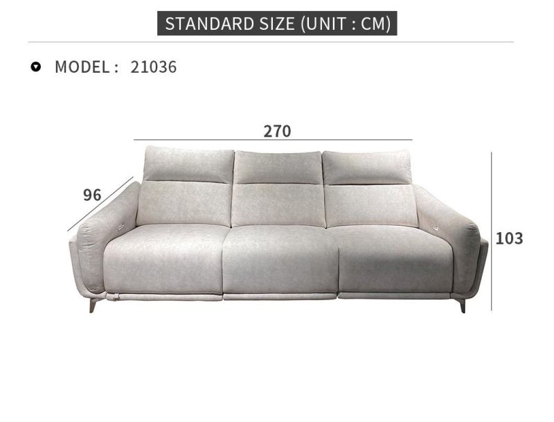 Modern Sectional Home Furniture Fabric Couch Living Room Sofa