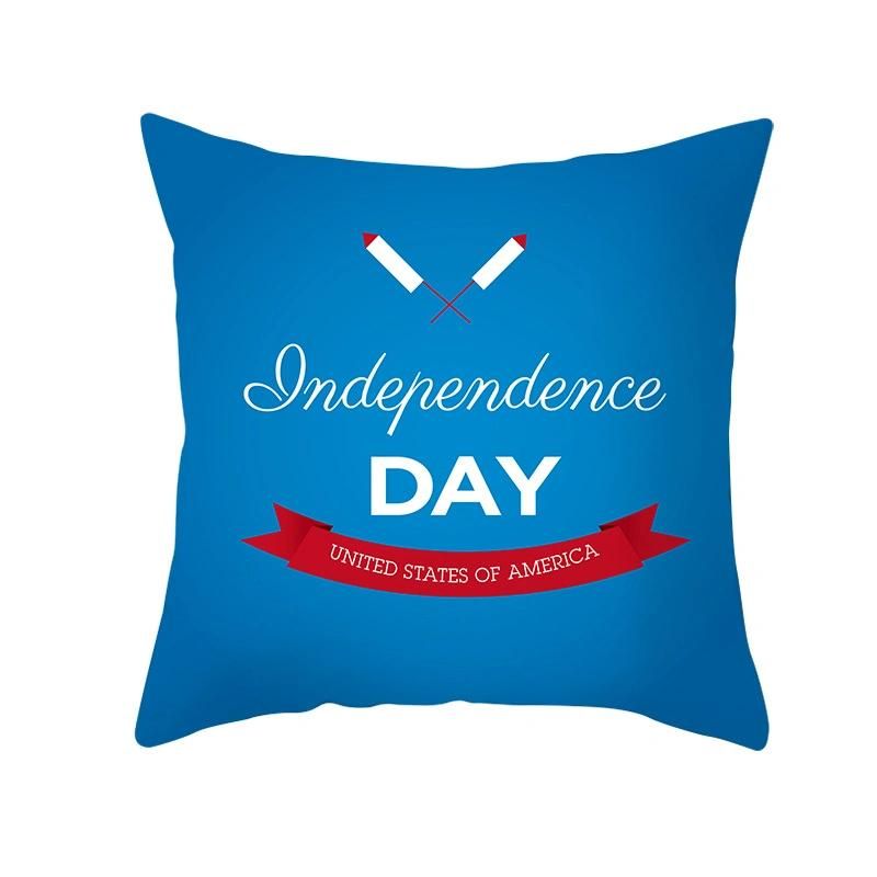 Holiday Decoration Independence Day Series II Back Cushion Cover, Sofa Cushion