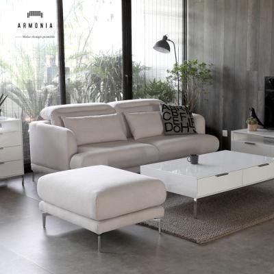 Non Inflatable Home Furniture Living Room Recliner Fabric Sofa with Good Price