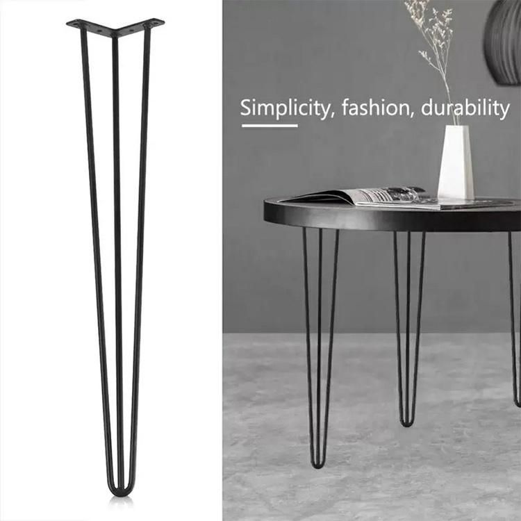 Custom Metal Furniture Hairpin Table Legs