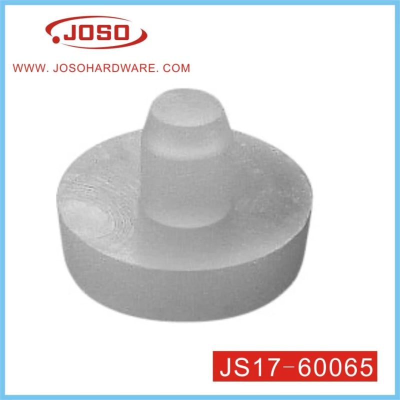 PVC Diameter 17mm Flat Pad of Furniture Hardware for Connector