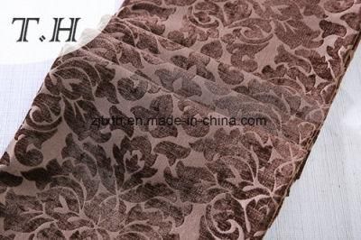 Dyeing Chenille Jacquard Fabric for Chair and Sofa (FTH32093)