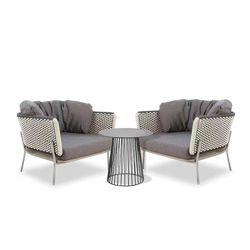 Outdoor Sofa and Rattan Chair Combination Outdoor Garden Furniture