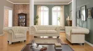 1+2+3 Sectional Fabric Deep Button Chesterfield Sofa Set