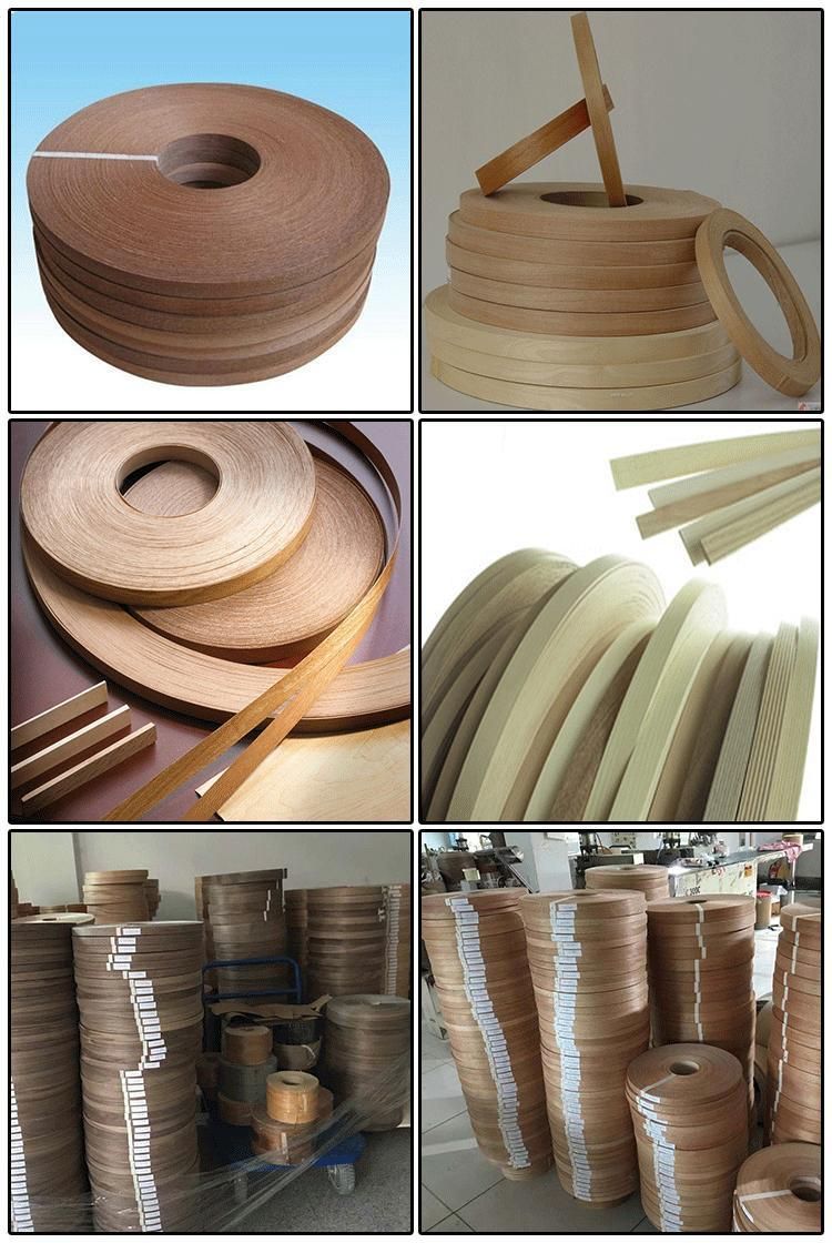 Iron on Preglued Wood Veneer Edge Banding Tape