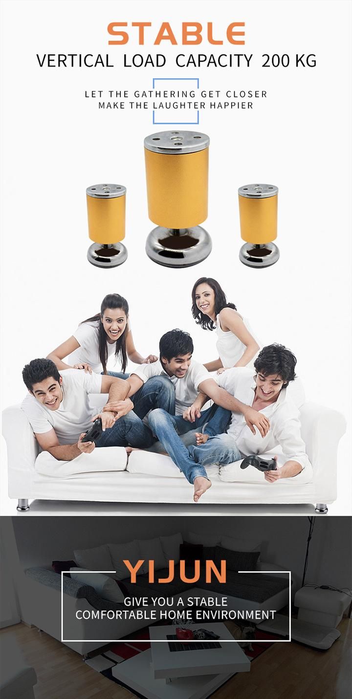 Metal Srayed Furniture Metal Accessories Sofa Legs