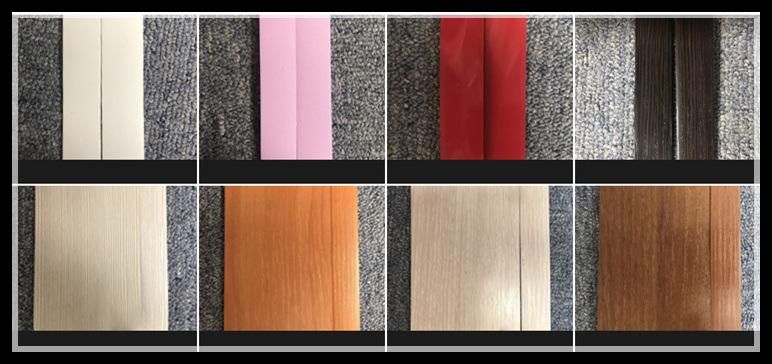 Customized Building Material Solid Color Never Fade PVC Edge Banding