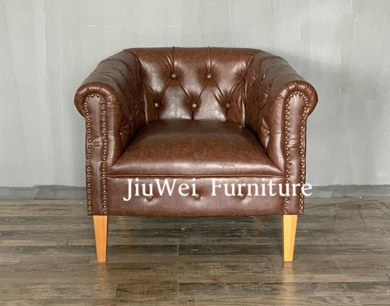 Factory Custom Made Furniture Contemporary Sofa/Button Sofa/Lounge Sofa