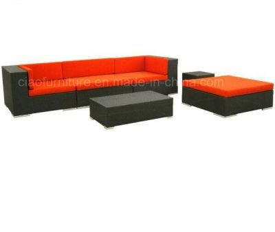 Aluminum Furniture for Garden Rattan Sofa