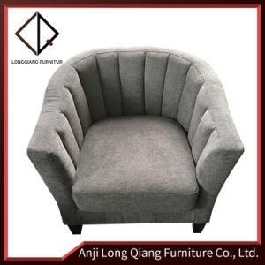 Living Room Single Sofa Chair Modern Fabric Wing High Back Sofa Chair