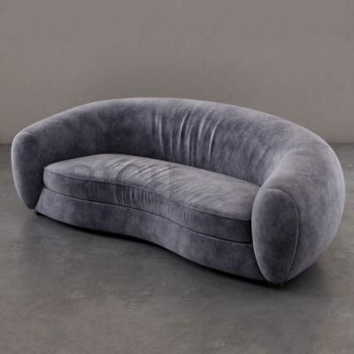 Modern Furniture Three Seat Fabric Leisure Sofa