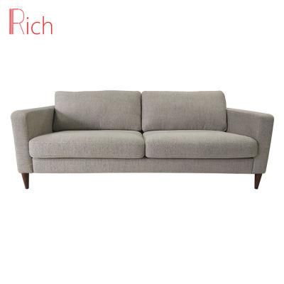 Modern Leisure Couch Velvet Fabric Living Room Kock Down Sofa Furniture