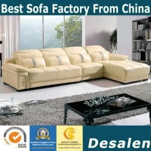 Factory Price Wholesale Modern Leather Sofa for Home Furniture (B. 868)
