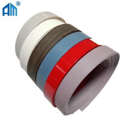 Best Selling 0.4 -3mm High Gloss / Embossing / Wood Grain / Solid Color / Texture and Other Color PVC Edge Sealing Banding