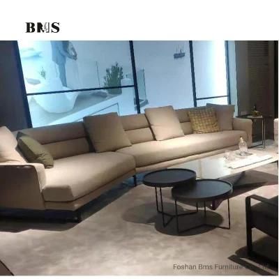 Modern Italian New Model Apartment Sectional Fabric Sofa