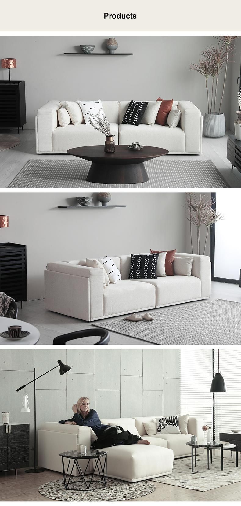 Home Furniture Modern Sofa Leisure Living Room Fabric Sofa