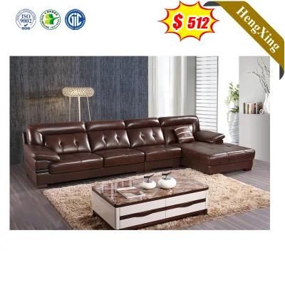 Luxurious Leather Sofa Dining Room Combination Sofa 7 Seat Corner Living Room Sofa