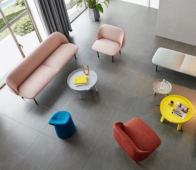 Denmark Designer Modern Commercial Space 3 Seat Sofa