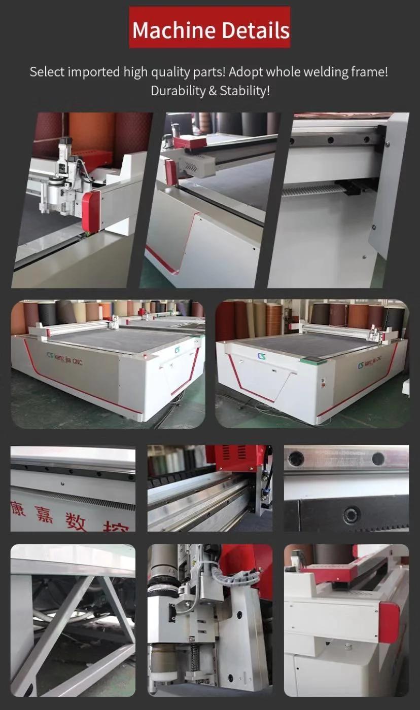China Best Automatic CNC Cutter Cloth Fabric Textile Leather Cutting Machine for Garment Apparel Sofa Car Upholstery Shoe Upper Materialsn Cutting