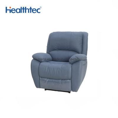 China Recliner Functional Blue Color Sigle Sofa Electric