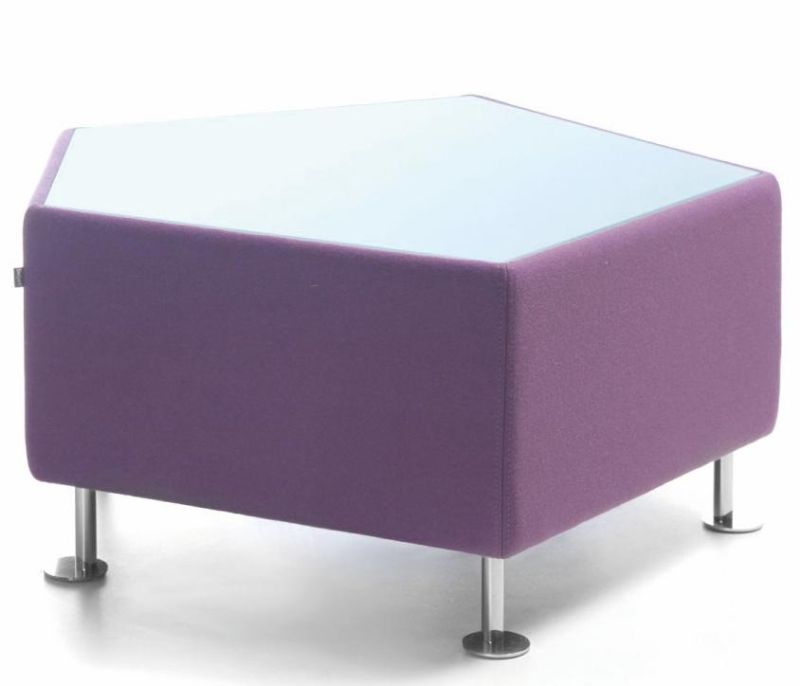 Customized Abnormity Modular Upholstery Waiting Bench Sofa for Public Area