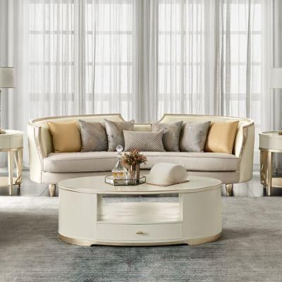 Luxury Customer Home Furniture Modern Wooden Hotel Living Room Fabric Sofa