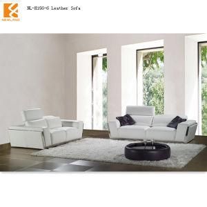 Foshan Newland Furniture, Modern Corner Leather Living Room Sofa (NL-H155-6)