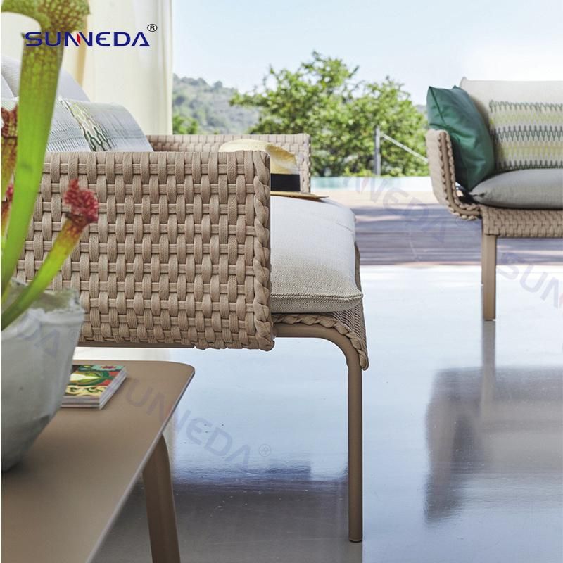 Outdoor Garden Leisure Luxury Sofa with Chairs Table