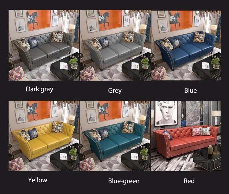 Supply Comfortable Leather 7 6 5 4 3 Seater Covertible Bedroom Sofa