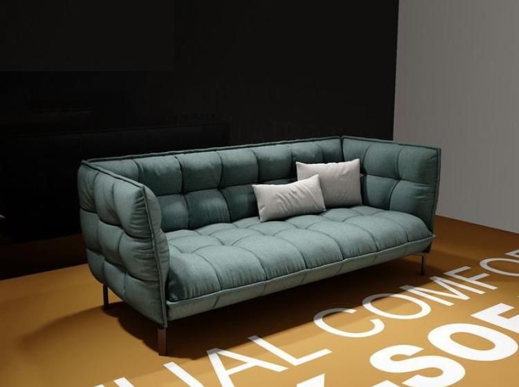New Modern Young Fabric Upholstery Leisure Sofa for Home Hotel Living Room