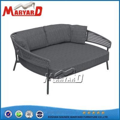 Rope Weaving Furniture Outdoor Daybed Lounge Set Sofa Sunbed