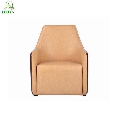 Leisure Leather Single Sofa with New Design