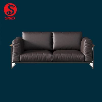 Wholesale Modern Luxury Leisure Couch Home Furniture Set Living Room Furniture Leather Sofa