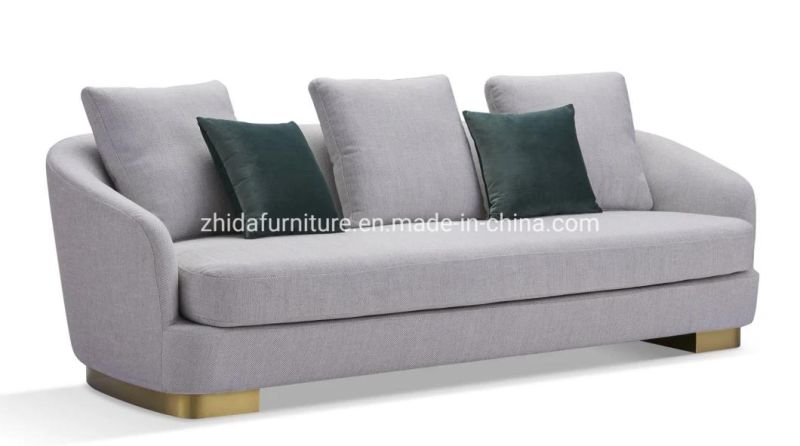 Modern Luxury Home Fabric Sofa for Hotel Bedroom Reception Area