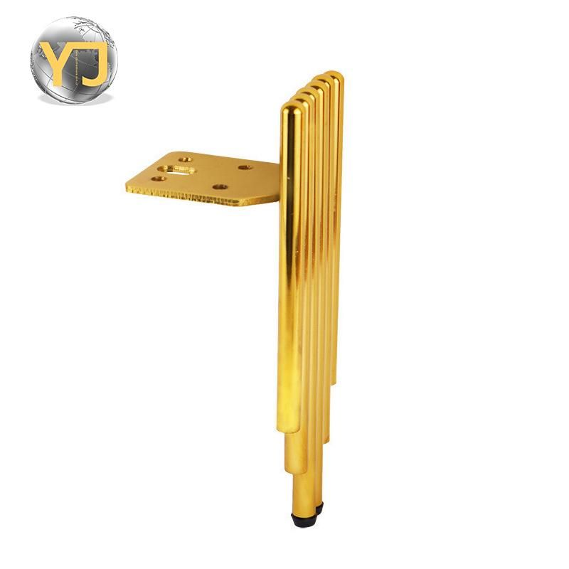 Gold Color Latest Design Corner Sofa Furniture Table Legs