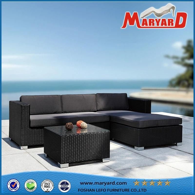 Ratan Wicker Sectional Sofa Patio Furniture