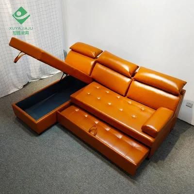 OEM Oed Corner Sofa Set Sectional L Shaped Folding Operate Couch Set