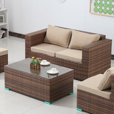 Rattan Sofa Rattan Chair Courtyard Garden Outdoor Leisure Furniture Rattan Sofa