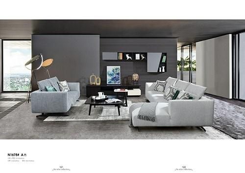 Modern Design Pure Leather U Shape Sofa for Living Room