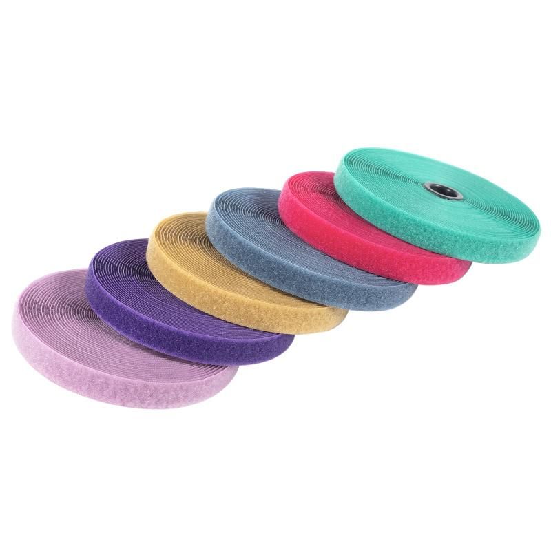 Custom Strap Nylon 150mm Blue Colorful Hook and Loop Fastener Self Adhesive Hook and Loop Tape