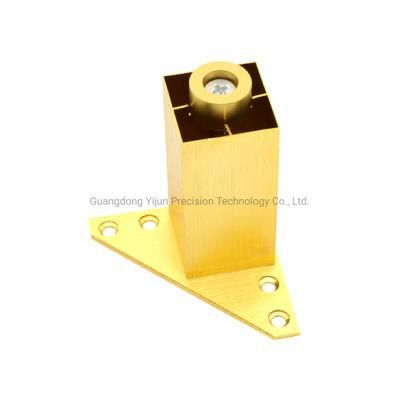 Aluminum Restproof Furniture Part Cabinet Leg