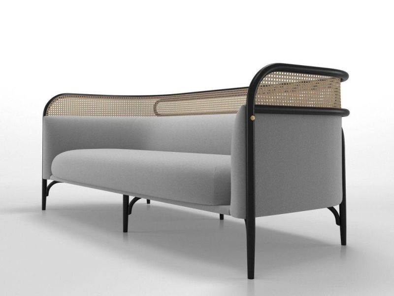 Outdoor Garden Furniture Crane 3 Seat Long Sofa for Outdoor Use