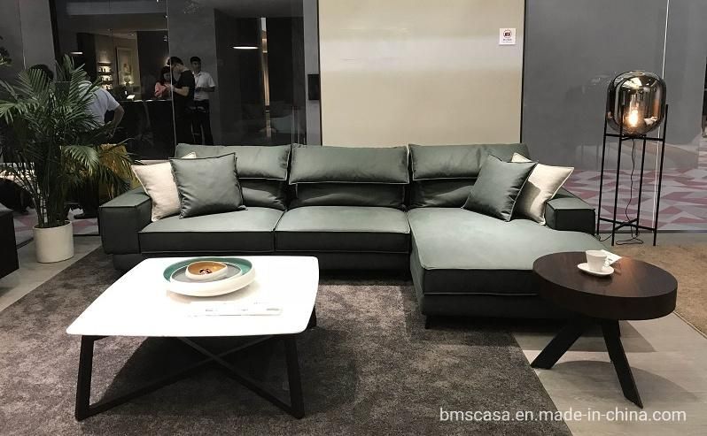 Italian Design Living Room Modern Technology Fabric  Sectional Sofa
