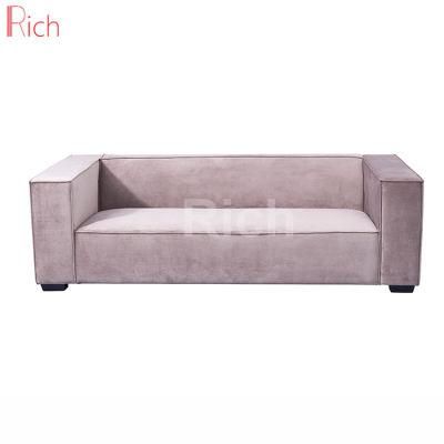 Luxury Modern Grey Fabric Drawing Room Sleeper Sofa Design