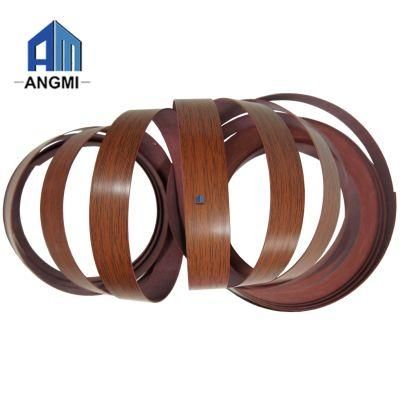 Wood Grain Never Fade/Good Quality PVC/ABS/Acrylic Edge Banding for Doors