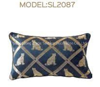 Home Bedding Leopard Pattern Sofa Fabric Upholstered Pillow